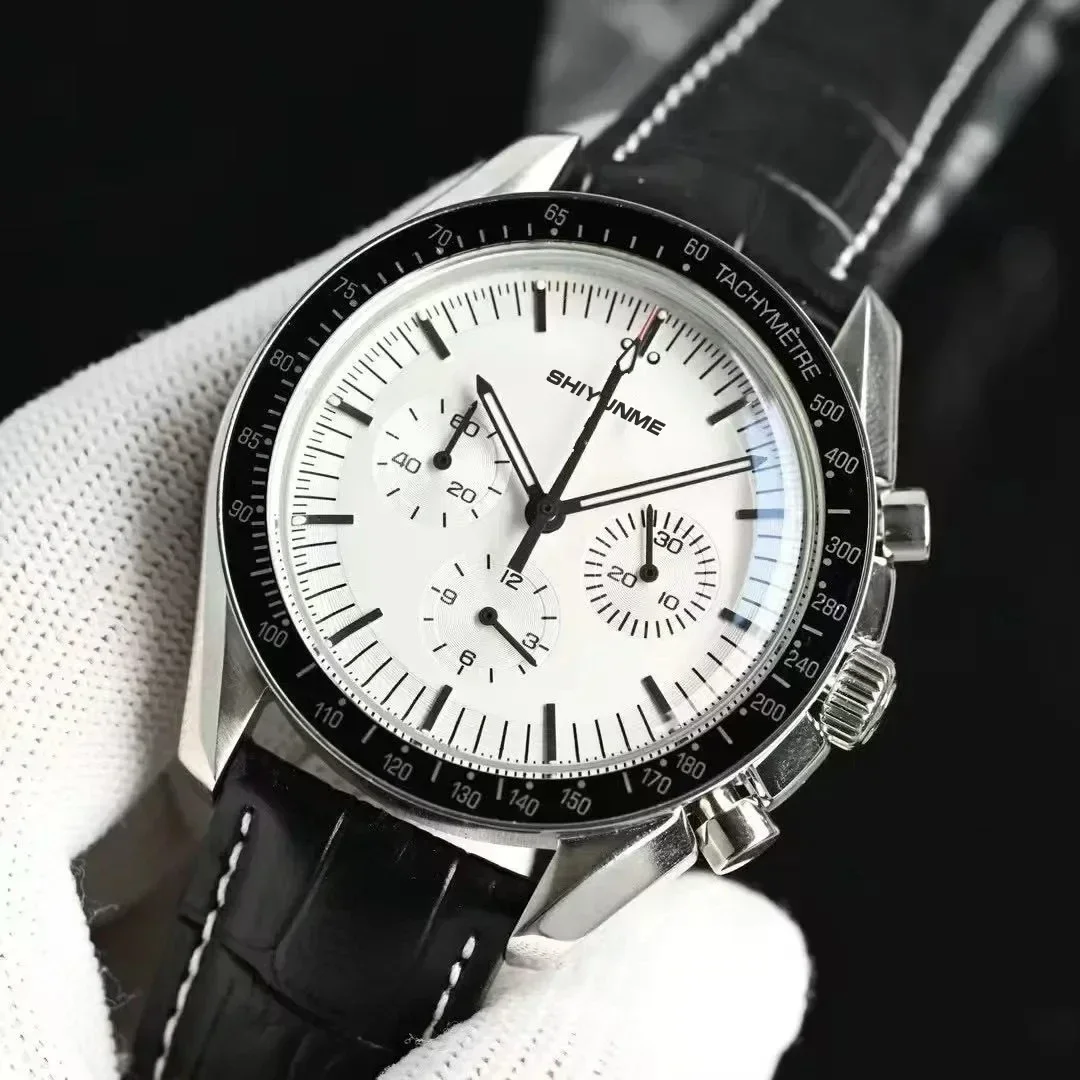 A333 Store ساعة ميكانيكية أوتوماتيكية للرجال 42 ملم ستانلس ستيل أسود أزرق سيراميك مدي ياقوت مقاوم للماء