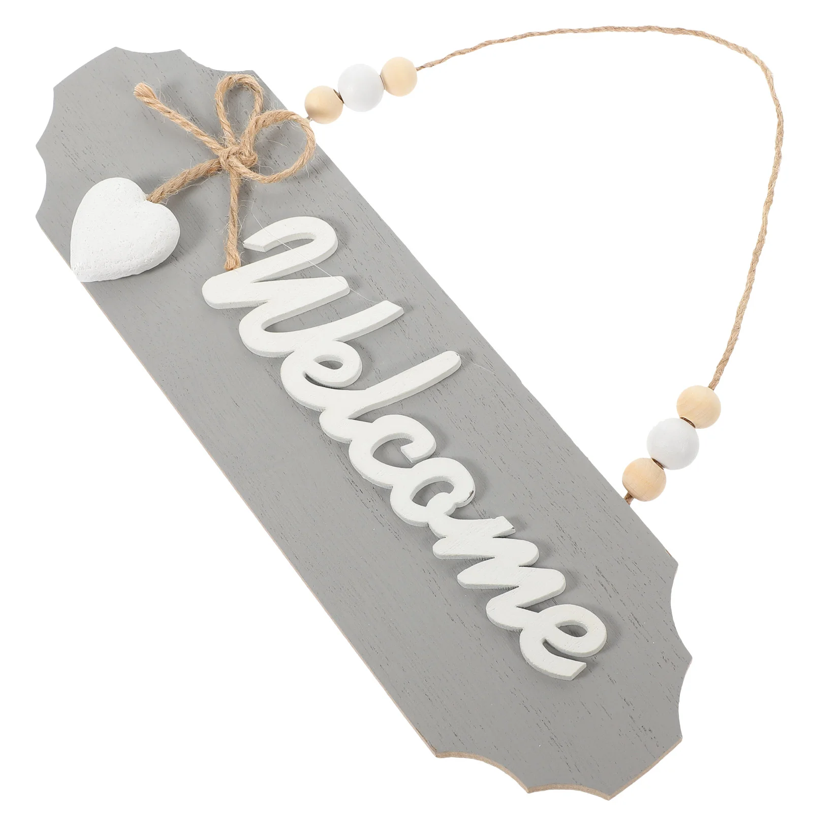 

Double Sided Store Sign Home Decor Door for Front outside Welcome Ornament Decorations Wood Farmhouse Porch Office Outdoor