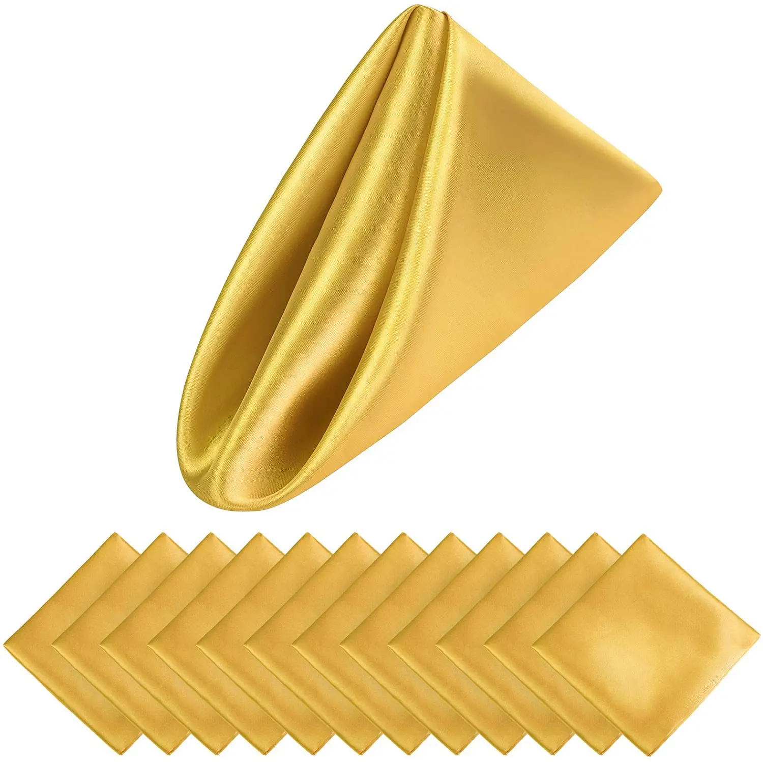 12PCS Satin Hochzeiten Servietten Tuch 30X30cm Abendessen Polyester Tisch Dekor Für Party Geburtstag Hochzeit Dekoration