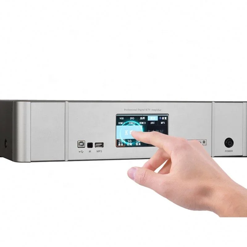 Professioneller Pro Audio-Haushalts-Leistungsverstärker mit DSP