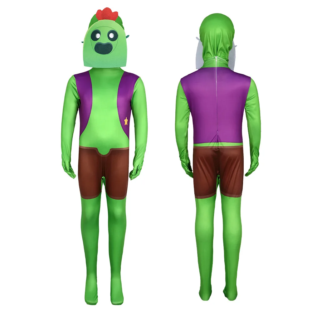 Kostium na Halloween, przebranie postaci z gry, obcisły strój, akcesoria, odzież etniczna damska, strój sceniczny, lato 2025