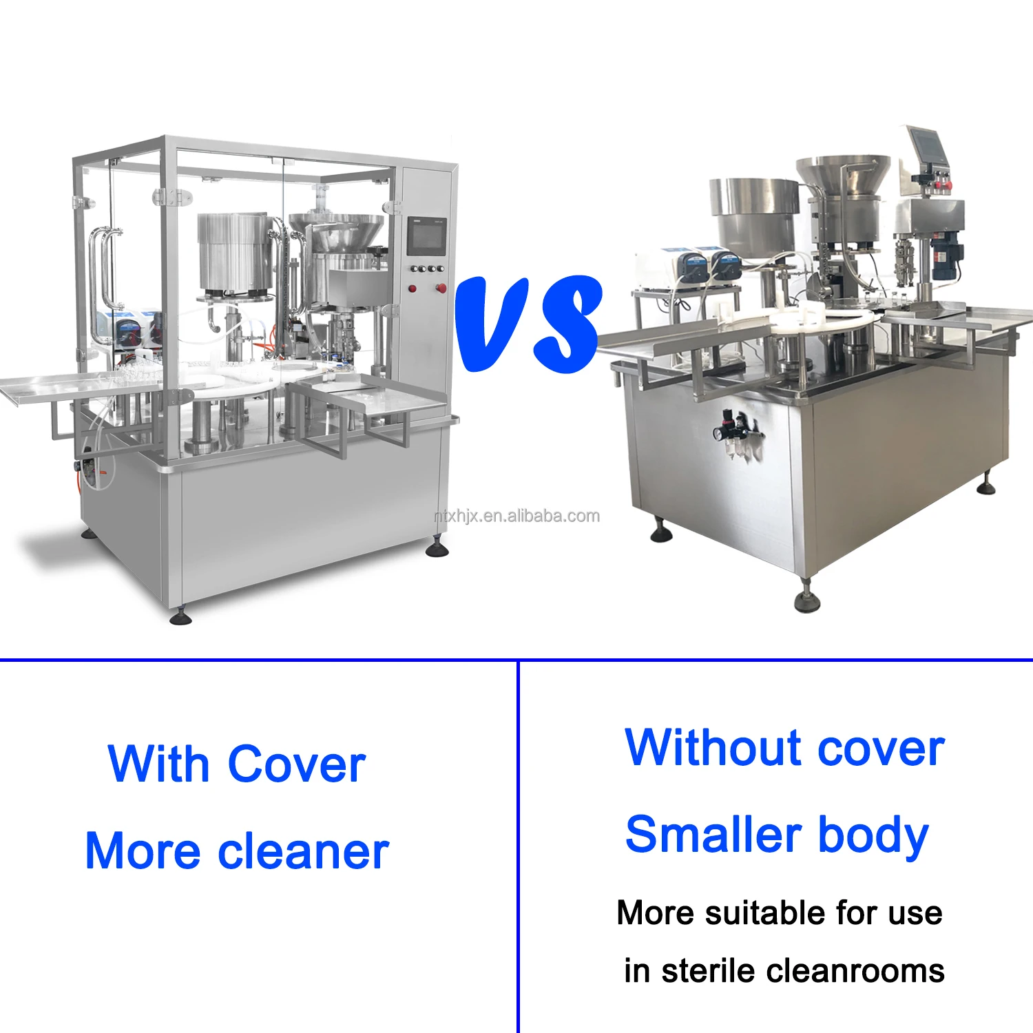 Automatic Small Scale 3000BPH Glass Bottle Vial Filling Machine Glass Bottle Filling Capping Machine Auto Vial Filler And Capper