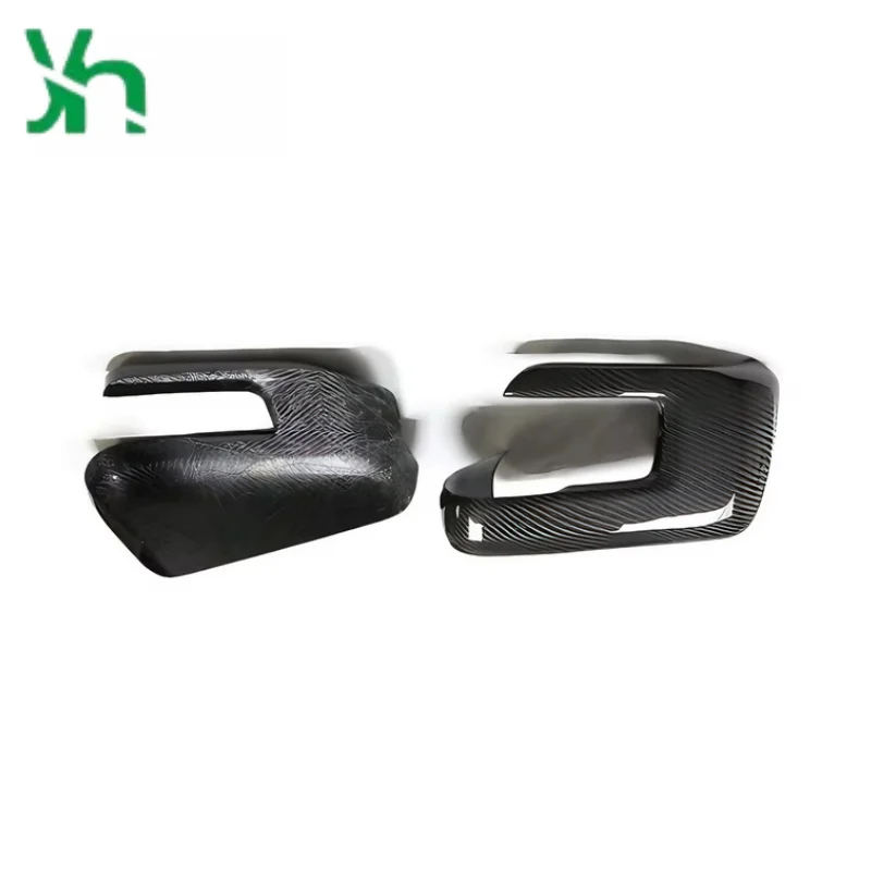 2015年以降のフォード・ラプターF150用ドライカーボンファイバーサイドミラーカバー新品状態右側配置