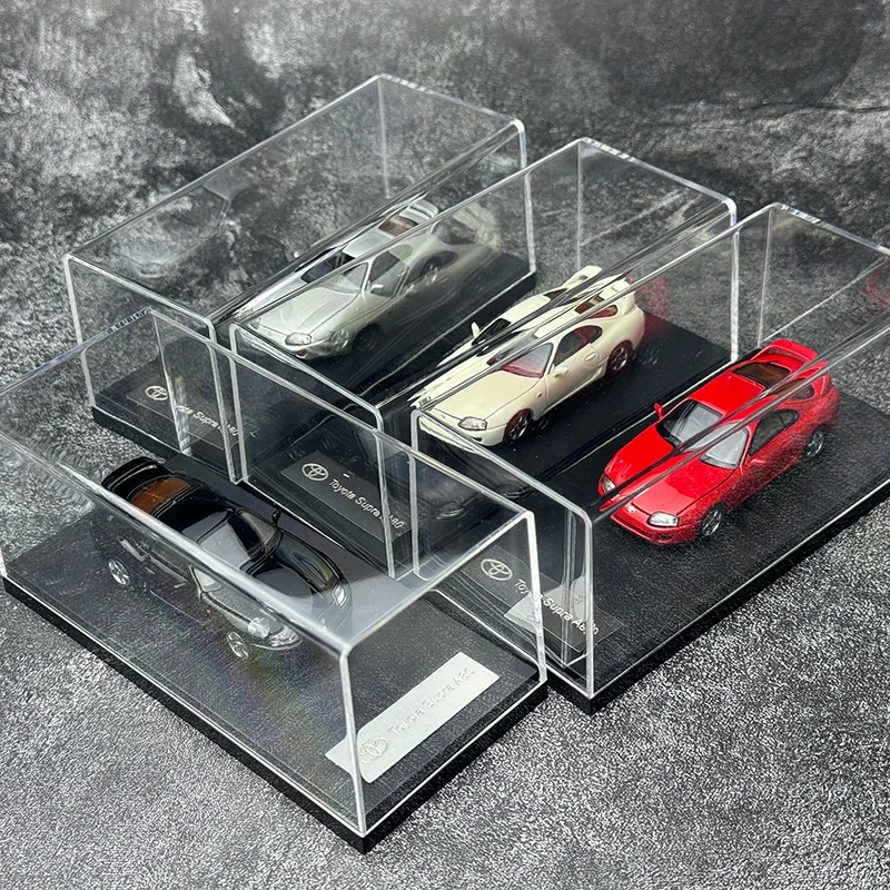 LCD 1:64 Toyota A80 Supra Car model Send friend Holiday gift collection Static model