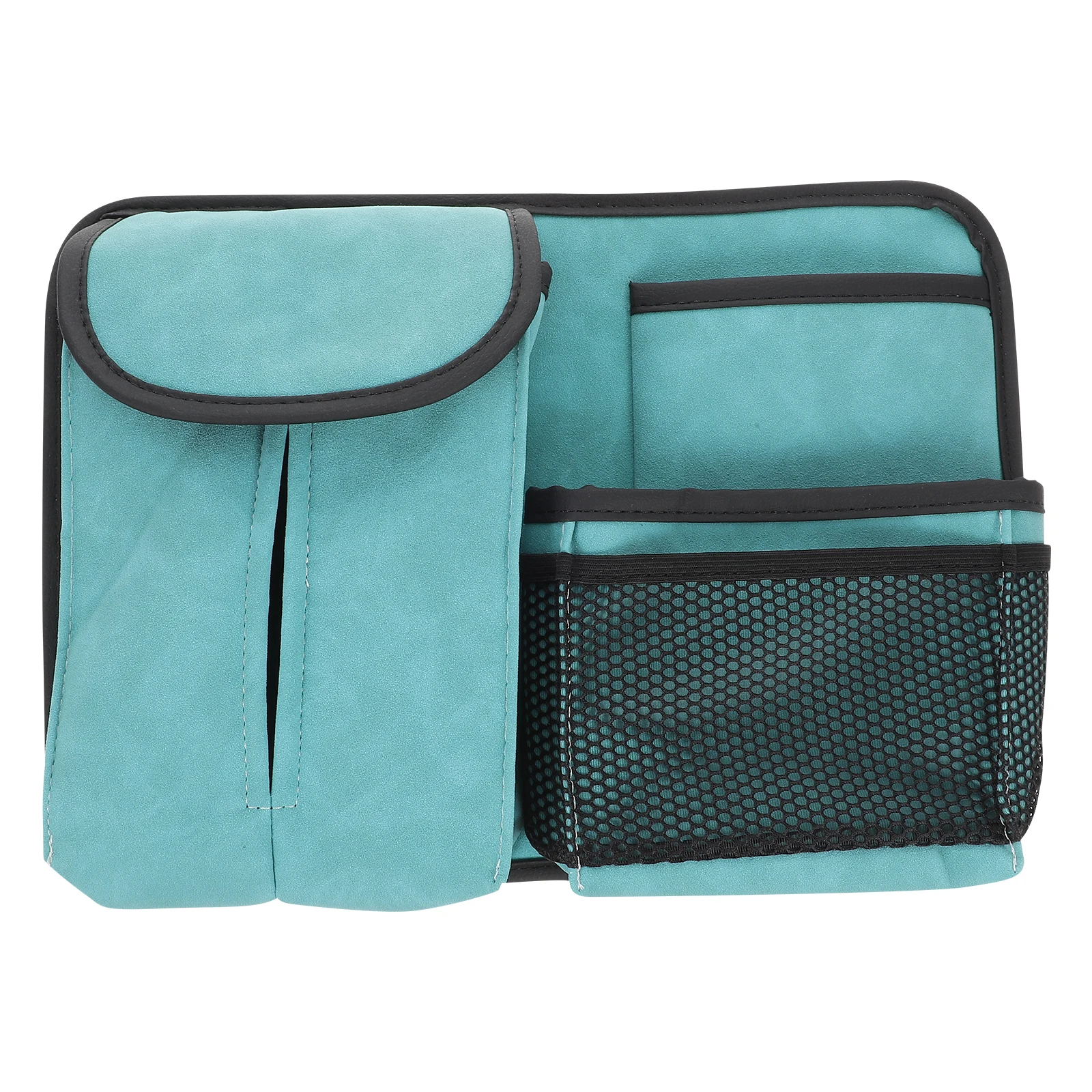 

Car Storage Bag Pocket Hanging Organizer for Back Seat Multipurpose Large Capacity Suede Metal Knitted Cotton Car Seat Organizer