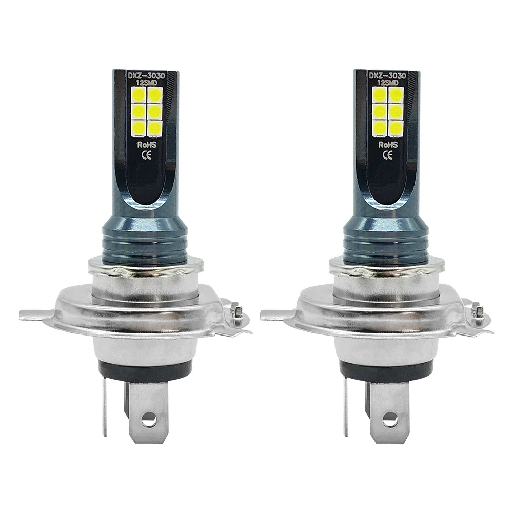 2Pcs H4 H7 H11 H8 H9 H16 H7 Car LED Fog Lamps Light Bulbs 9005 9006 Auto Driving Headlamp 6000K 12V 24V 80W Auto Headlights