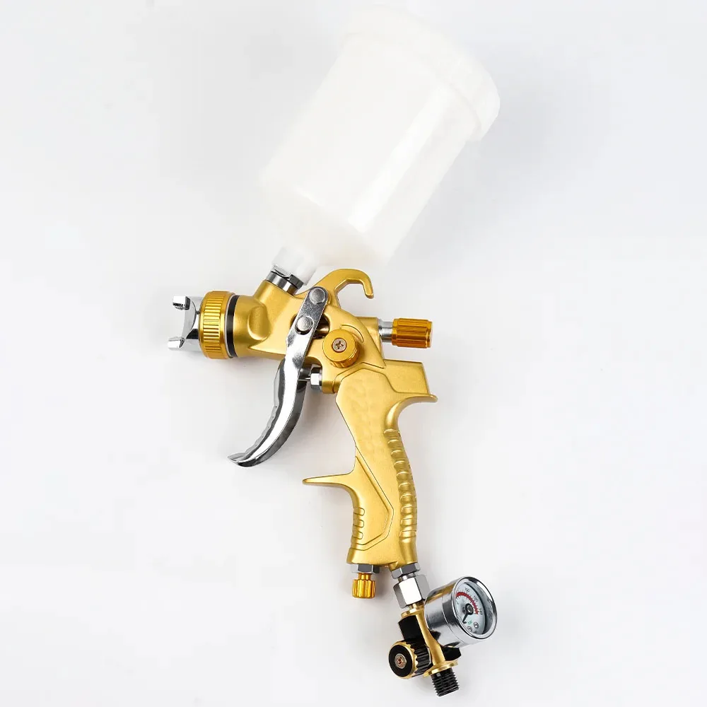 New Spray Paint Air Pressure Regulator 0-140PSI G1/4 Thread Pressure Gauge Pneumatic Tool Accessory Air Compressor for Air Too view 5