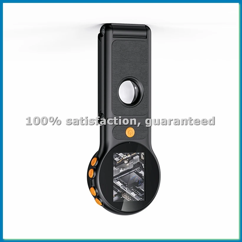Foldable IPS 2-Inch High-Definition Screen Electronic Digital Microscope Magnifier for Repair Identification Detection-A27I