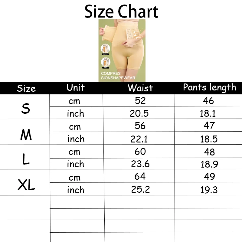 Women'S High-Waisted Tummy Control Shapewear Leggings - /Neutral Tummy Control Pants with Snap Button Closure