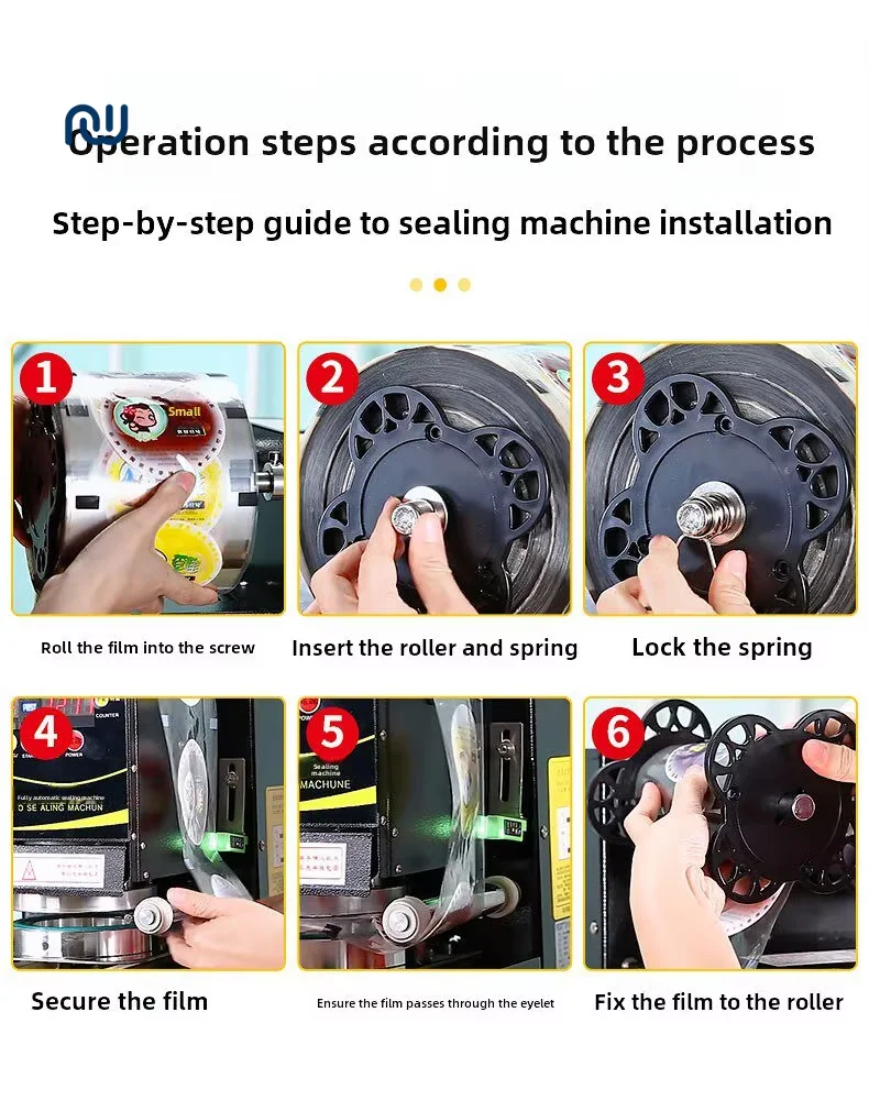 2026 Automatic Plastic Drink Cup Sealing Machine With Manual Operation To Save Electricity For Juice Water Boba Tea Cups - view 2