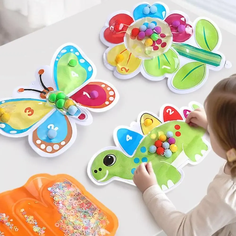 Juguetes de clasificación de colores a juego, juguetes sensoriales de aprendizaje para apretar, juguete antiestrés de erizo, educación temprana