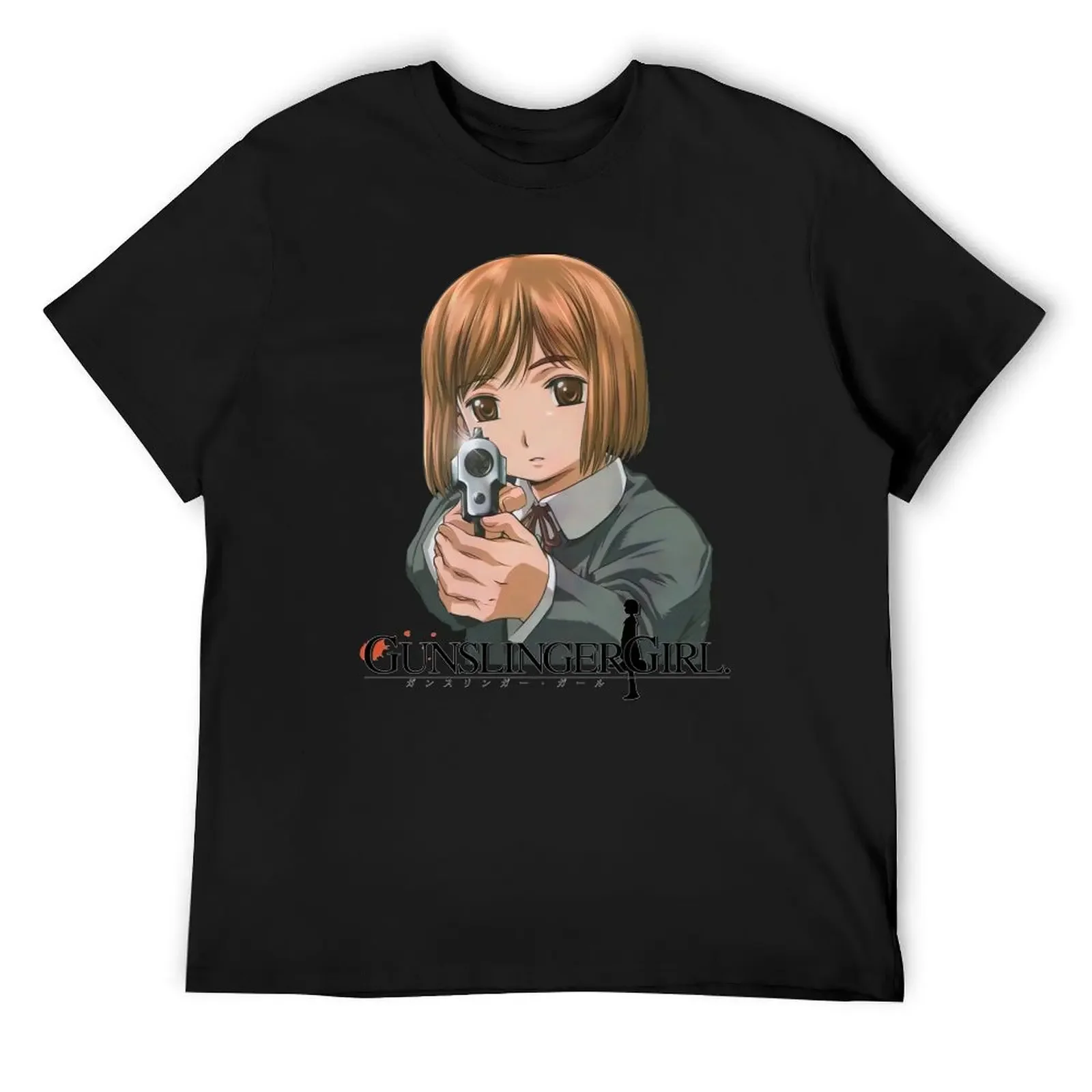 

Henrietta Gunslinger-Girl T-Shirt plus size clothes vintage t shirts Short sleeve tee men