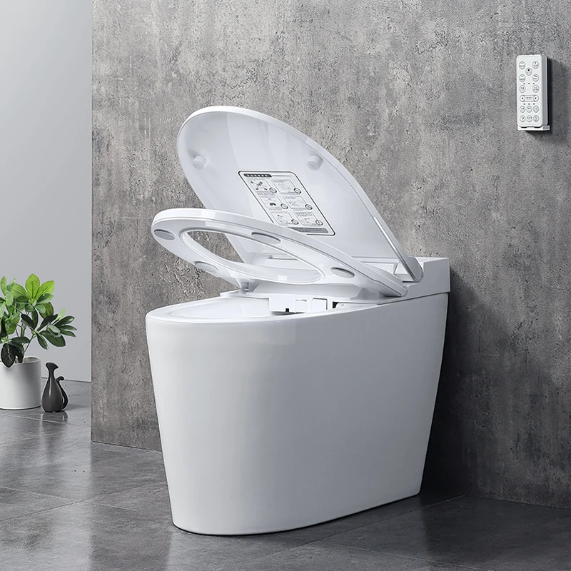Waltmal MT5101 WC Moderno Automatico con Bidet Integrato, Autopulente, Riscaldato, Elettrico, Intelligente