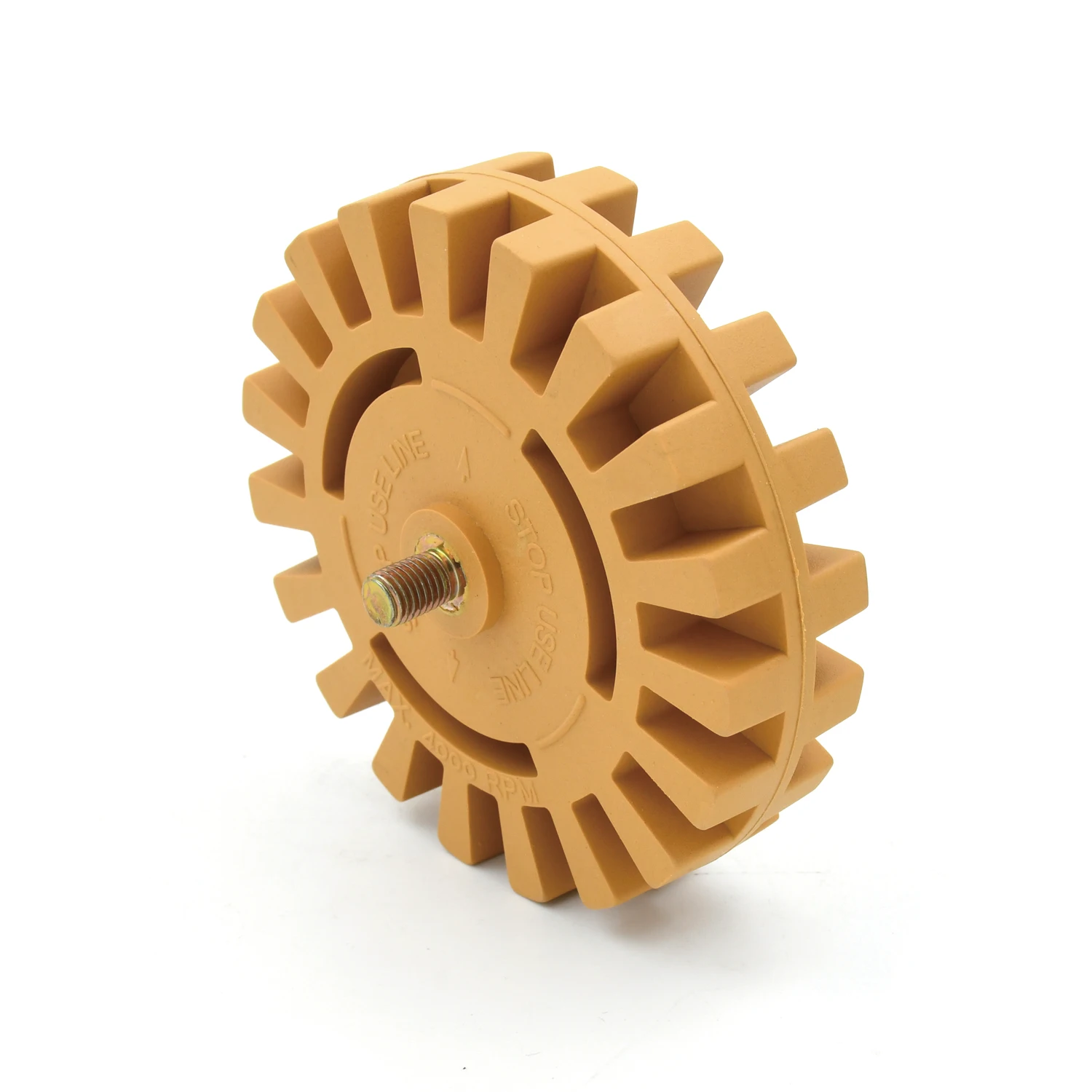 The 4-Inch 100mm Eraser Wheel Is Used To Remove Car Paint With Double-Sided Tape And Glue To Remove Dirt Wheels