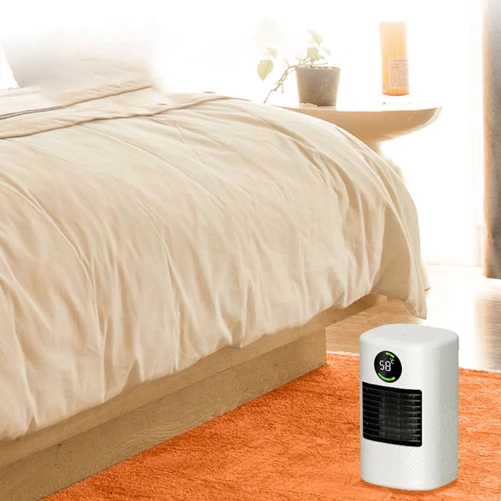 700W Mini แบบพกพา Fast ไฟฟ้าเครื่องทําความร้อน Touch Control พัดลมร้อนฤดูหนาวอุ่นป้องกันความร้อนสูงเกินไป Air เครื่องทําความร้อน 220V