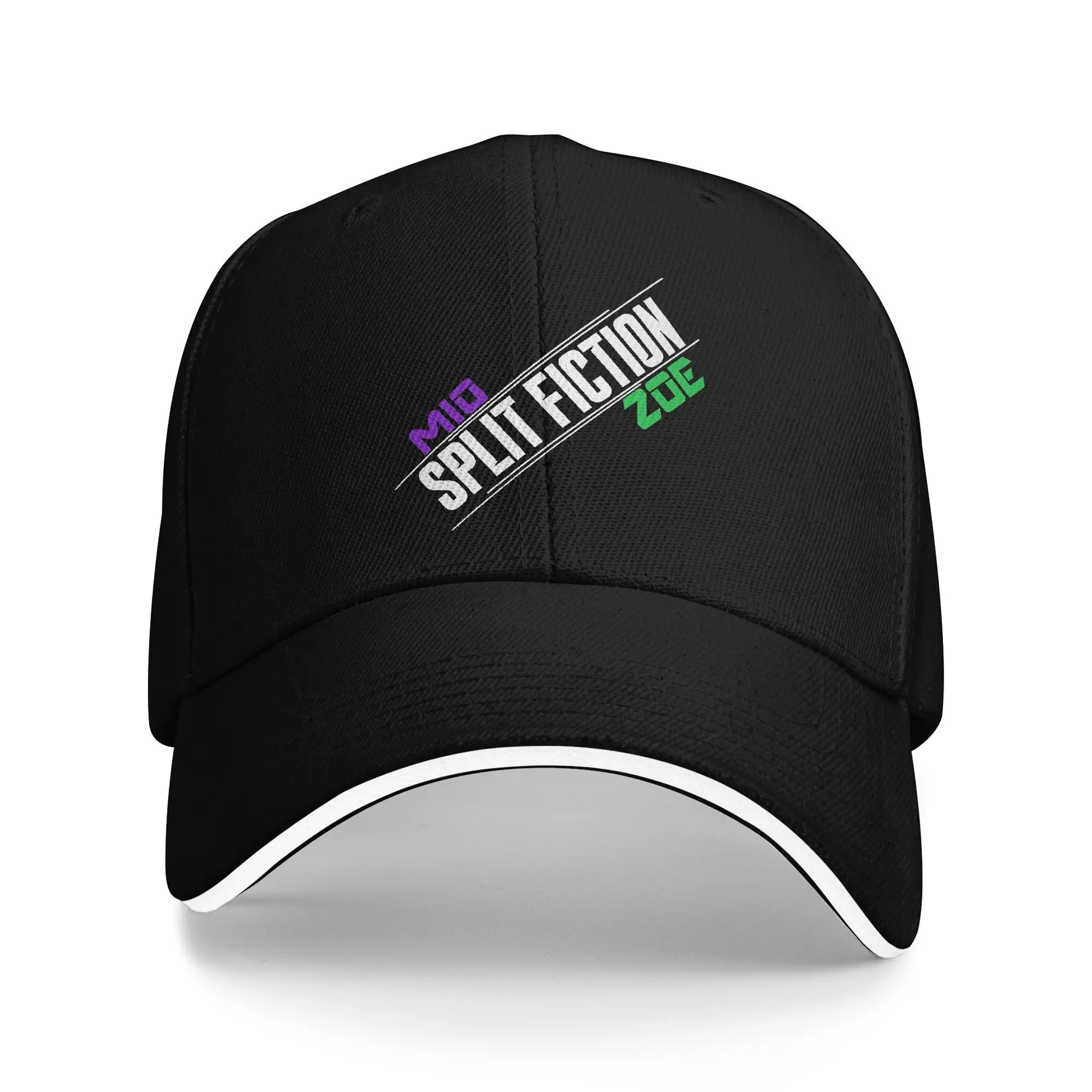 

Split Fiction Mio Zoe Logo Casual Baseball Cap Summer Video Game Trucker Hat Adjustable Hunting Hats Unisex Men Baseball Caps