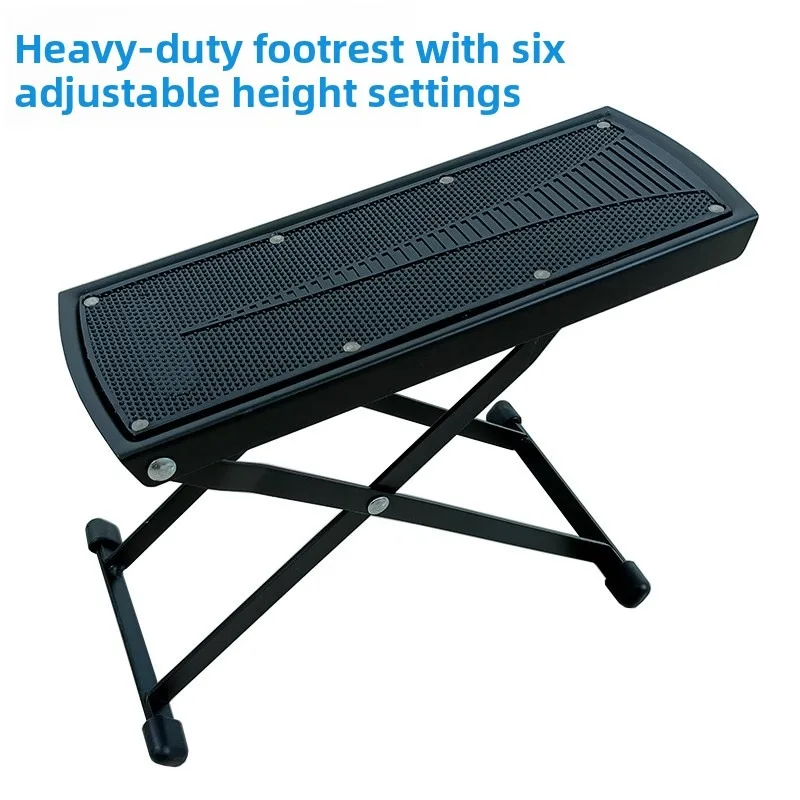 

Guitar Pedals, Thickened Heavy Duty Playing Pedals High and Low Folding, Folk Classical Pedal Instruments