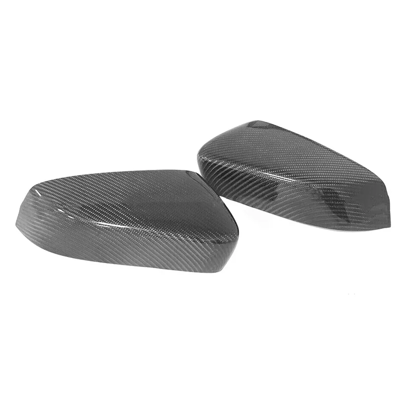 

For Ford Mustang Carbon Fiber Rearview Mirror Shell Upgrade Kit American Specification With Light Without Light Mirror Sticker