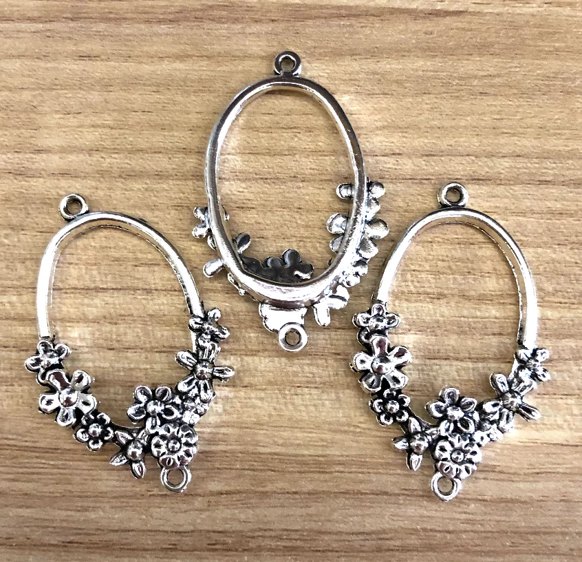 

10pcs 41*25mm oval connector HW4002 handmade accessories