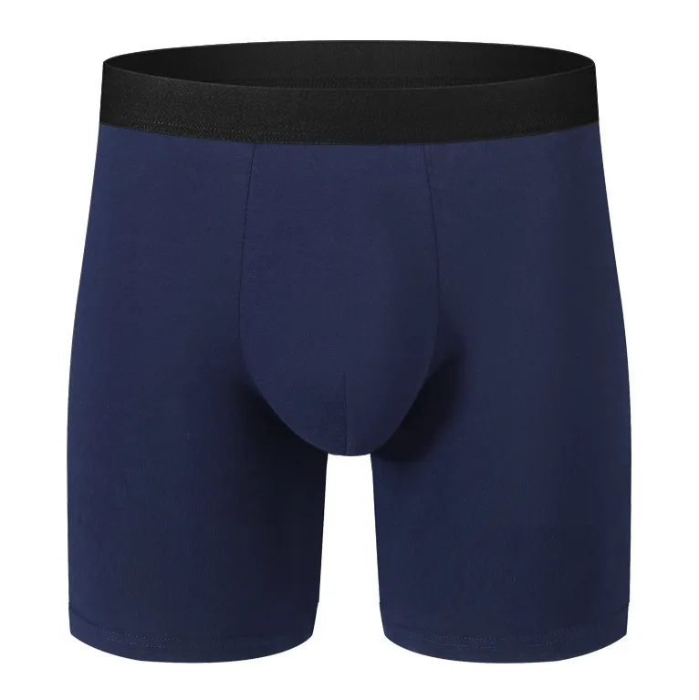5 Pcs Solid Color Basic Men's Plus Size Boxers Underwear Comfortable Fashionable Teenagers Multi-piece Matching Underwear 2025