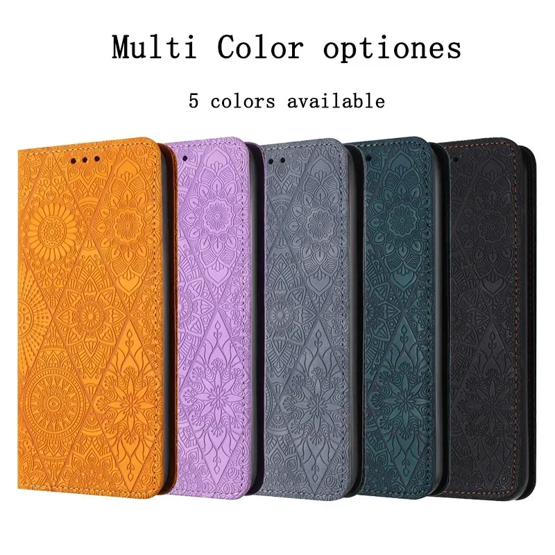 Fundas A07 A17 Vintage Flower Case for A07 A17 A06 A26 A56 A36 A16 A55 A35 A15 A05S Case Magnetic Leather Wallet Book Cover Capa