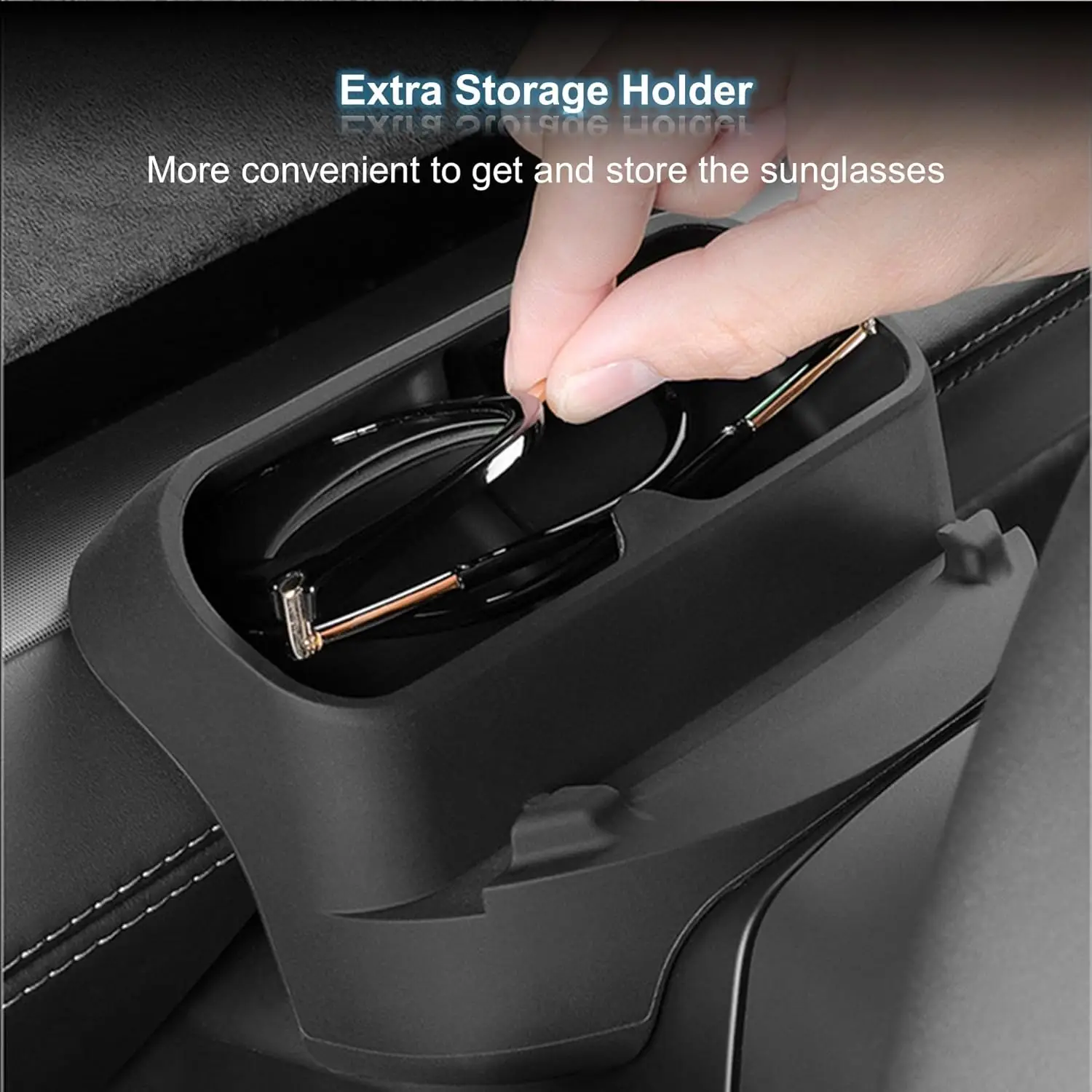 

Силиконовый органайзер для Tesla Model 3 Y 2021-23: чехол для очков на руль, держатель для GPS-навигатора и мобильного телефона, автомобильные аксессуары