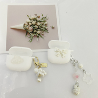 cute dog Earphone Cover For Oraimo FreePods 4/Roll/Rock/Airbuds 3 Case Silicone Shockproof Bluetooth hearphone box