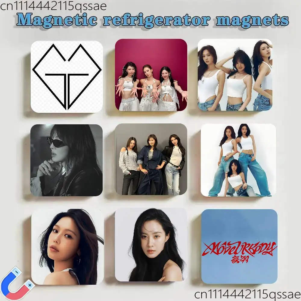 FOR Girls Generation Skibidi Refrigerator Magnet Creative Kitchen Home Decoration Soft Magnetic Festival Gifts Multi Scene Use