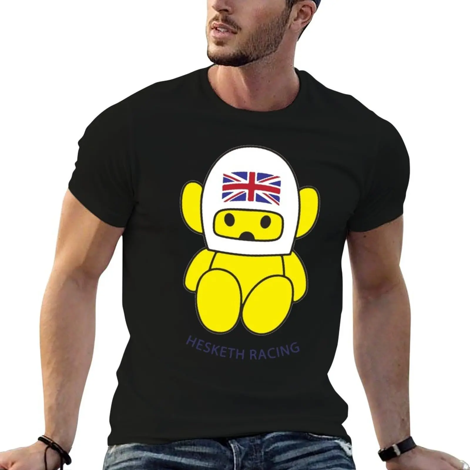 Hesketh Racing T-Shirt anime tshirt t shirt men 100% cotton luxury brand cotton tshirt 100% T-shirt