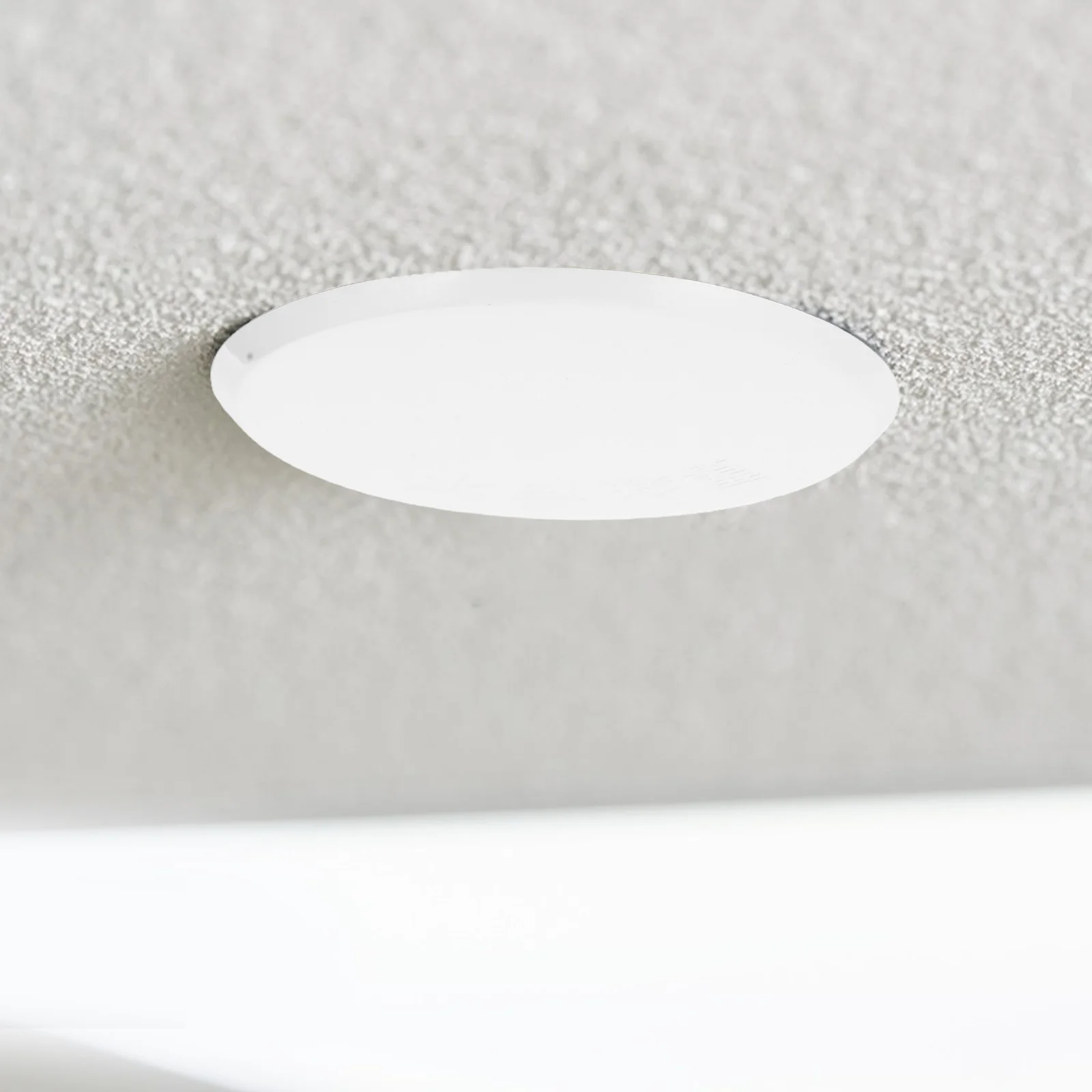 Couvercle anti-incendie dissimulé, plaque de plafond blanche, remplacement de tête d'arrosage, installation facile, couvercle de trou de plafond, 2 pièces