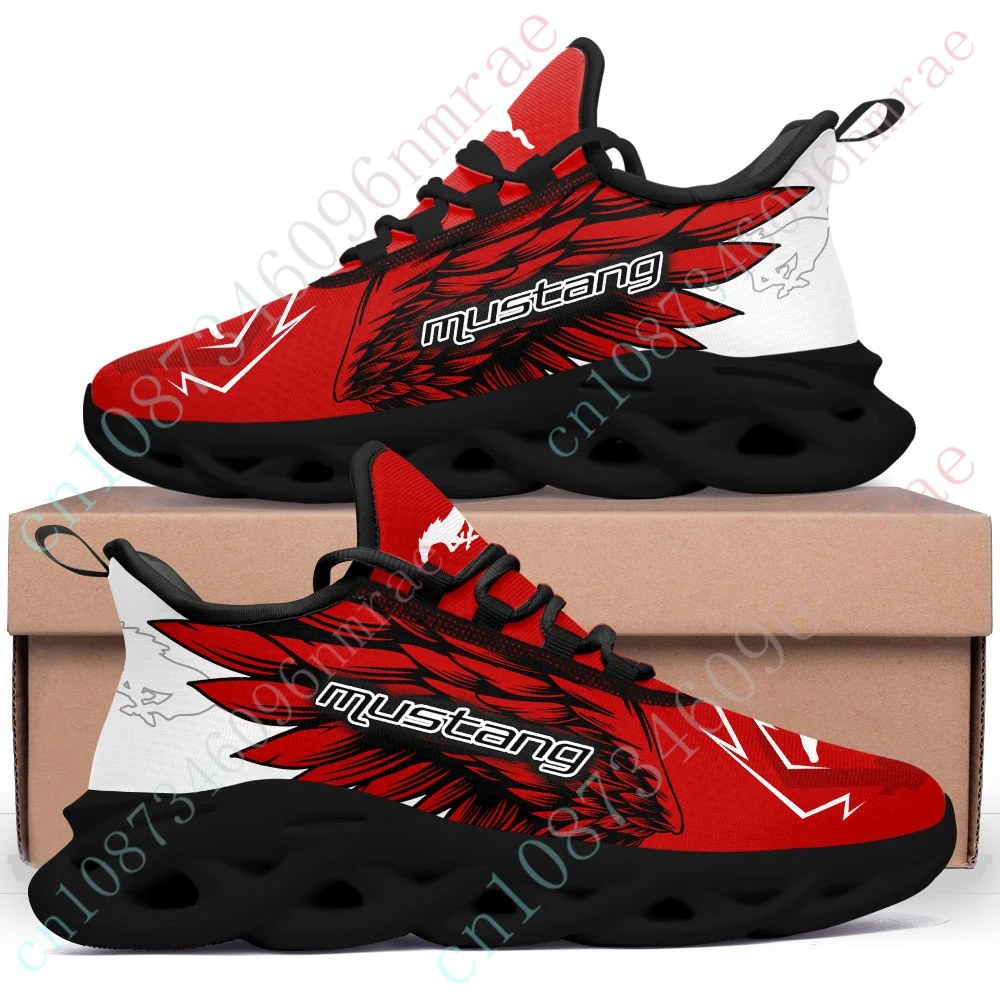 

Mustang Men's Sneakers Casual Running Shoes Sports Shoes For Men Big Size Unisex Tennis Lightweight Male Sneakers Custom Logo