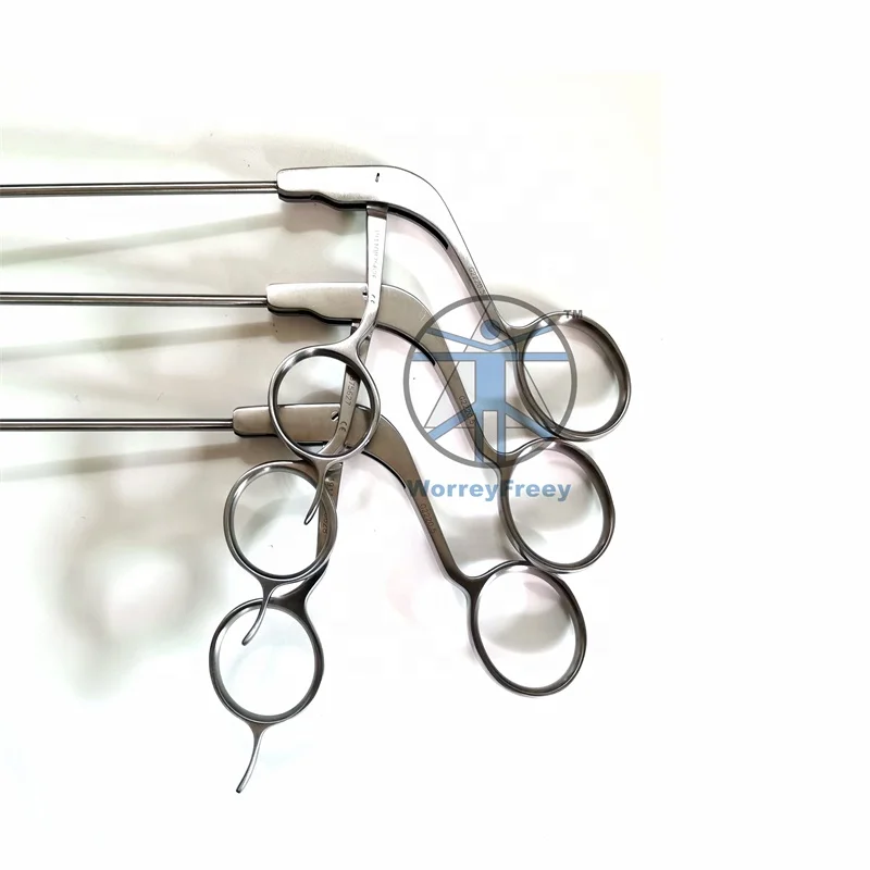 Pince à poinçonner recourbée droite à 30 degrés, instruments d'arthroscopie