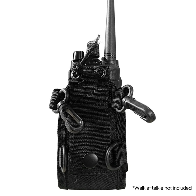 Torba do przechowywania radia taktycznego Dwukierunkowe etui na walkie talkie Uchwyt na domofon-Holster Carry Bag dla UV5R UV 82 888S 9R