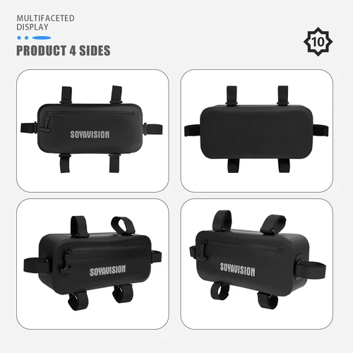 Imagen 2 del producto Bolsa de marco lateral para motocicleta, bolsa de colocación de herramientas de reparación impermeable, paquete de marco de parachoques, bolsa de almacenamiento de herramientas colgante, accesorios de Motor