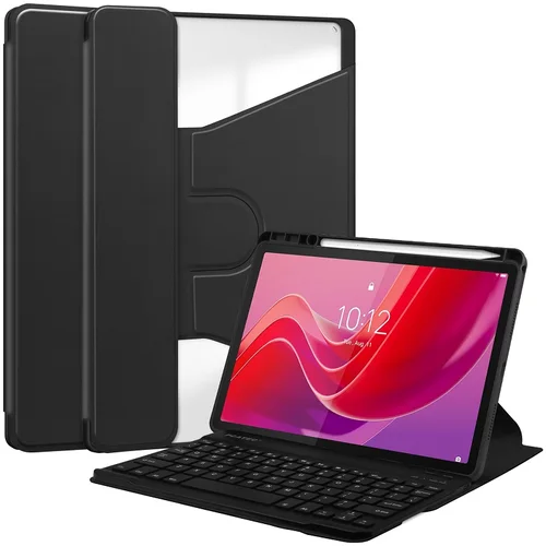 Funda inteligente para Lenovo Tab M11 TB-330FU, TB-331FC, Xiaoxin Pad 2024, 11 pulgadas, teclado inalámbrico, con soporte para lápiz