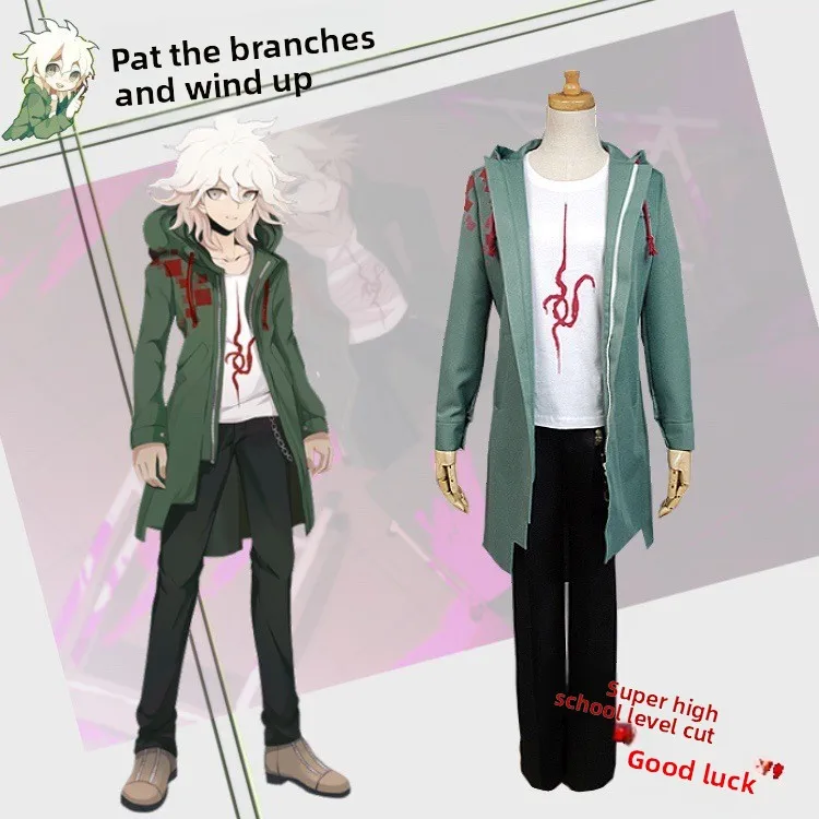 

Anime Cosplay een Windbreaker Performance Costume loween Cartoon Outfit Bullet Girls Stage Costume Traditional Chinese C...