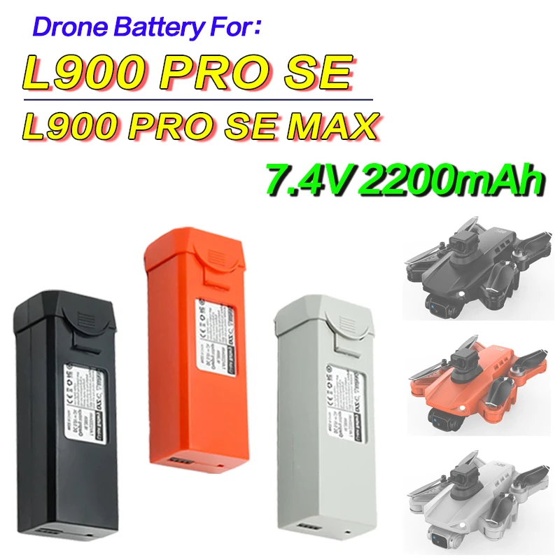

Аккумулятор LYZRC L900 SeMax 7,4 В 2200 мАч для квадрокоптера L900 Pro Se Max 4K