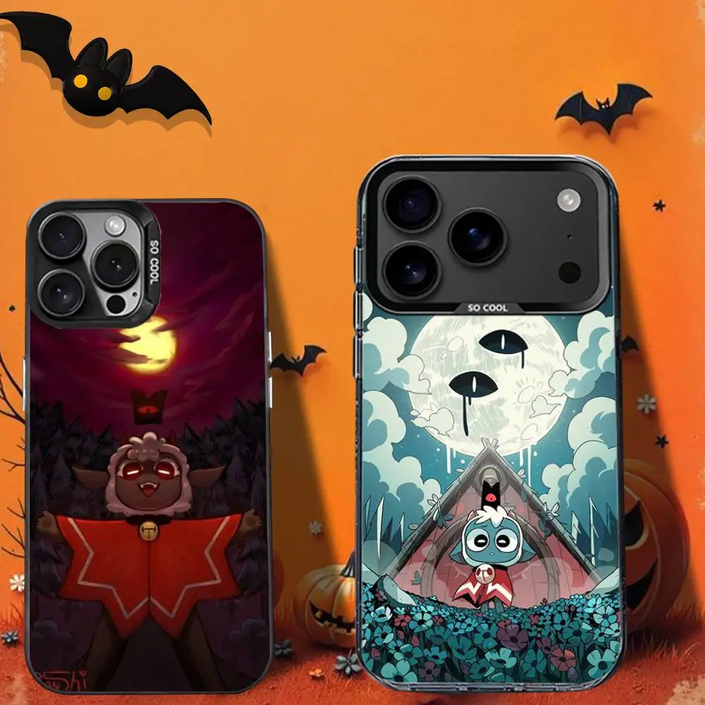 

CultS of the Lamb-e Phone Case For iPhone 16,12,13,17,15,1,11,Mini,Pro,SE,XS,MAX,Black Matte Silicone Cover