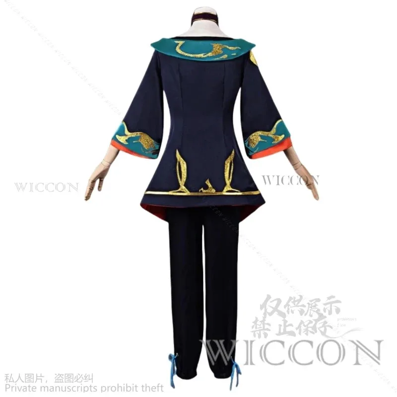 Anime jogo lol o visionário cosplay traje hwei peruca dos homens das mulheres uniforme de festa halloween jogar papel roupas lol cos