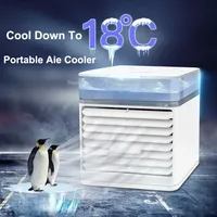 2025 New Portable Air Conditioner with Ultraviolet Germicidal Lamp USB Air Cooler Desktop Mini Cooling Fan Support dropshipping