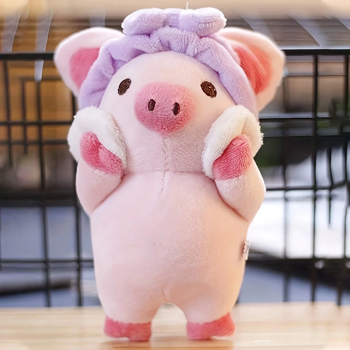 Jouets en peluche cochon de lavage du visage, dessin animé mignon, poupée en peluche douce, pendentif pour sac à dos, porte-clés, animaux en peluche, jouets pour enfants, filles et garçons, cadeaux