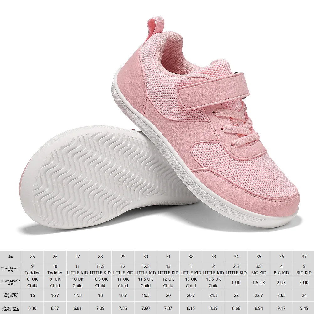 Zapatillas de deporte para niños y niñas, zapatos para caminar con correa ajustable, zapatos transpirables para correr, zapatos de tenis ligeros para exteriores