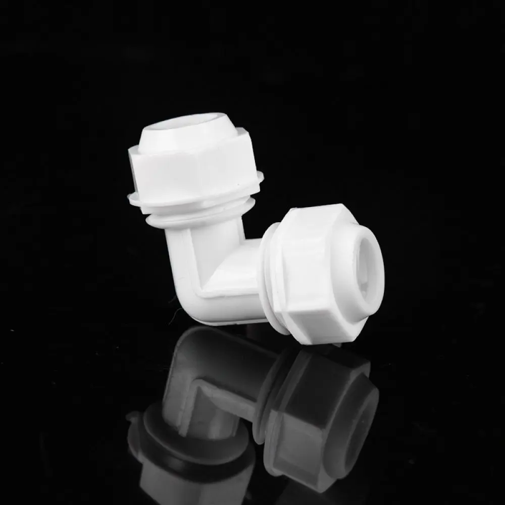 High Flow POM Pipe Fitting 1216 Aluminum Plastic Tube Joint Connector Tee Elbow Straight Plumbing System Repair Parts