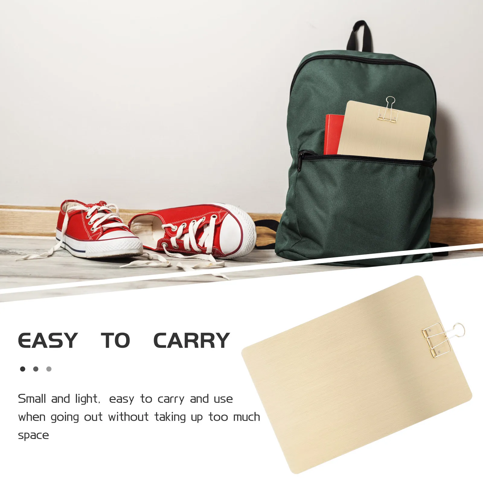 

Многофункциональный портативный планшет-клипборд формата А4 для письма, практичный органайзер для документов и файлов для офиса и студентов