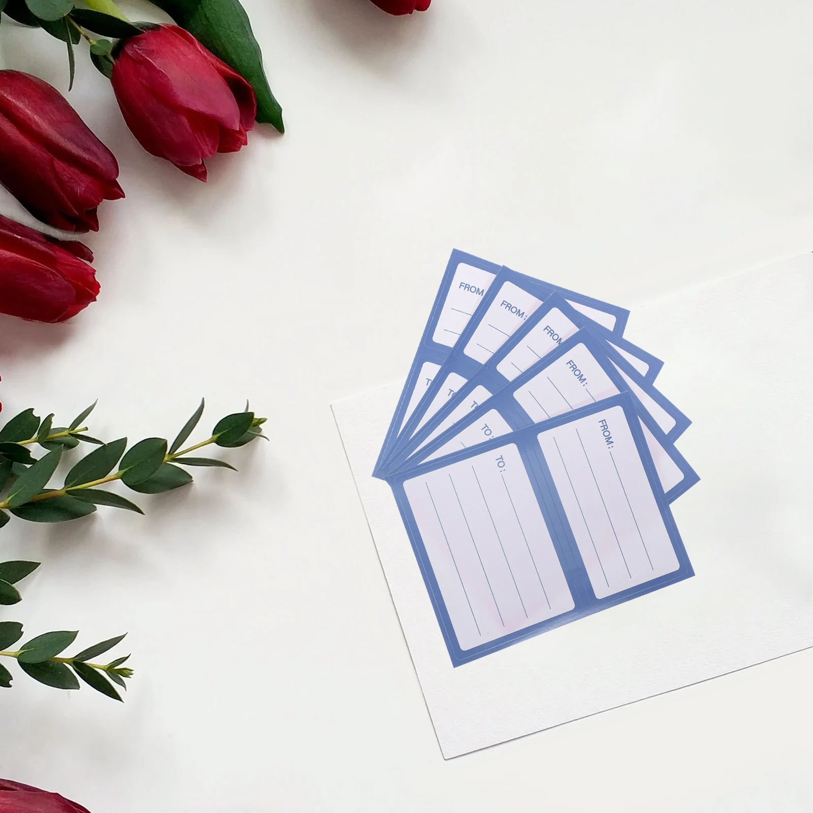 

150pcs Self Adhesive Shipping Labels Mailing Envelope Stickers Blank Address Label Tags For To From Packages Returns Strong