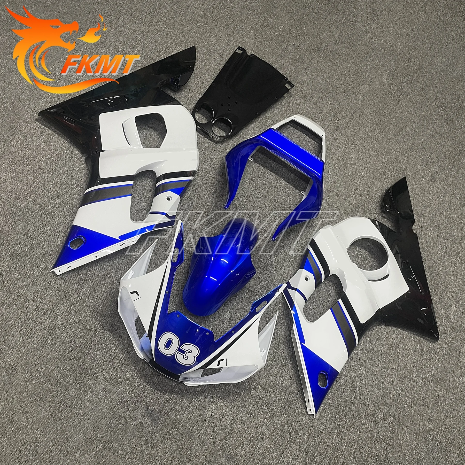 

The new ABS fairing fits the Yamaha R6 1998 1999 2000 2001 2002 fairing set with carbon fiber paint