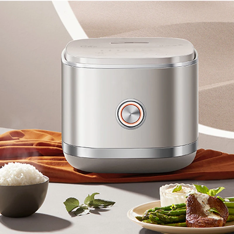 Rice Cooker Stainless Steel 0 Coating Liner Smart Cooking Rice Cooker Is Not Easy To Stick To  Electric Pot 220v 5-6 People