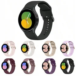 20mm Band for Samsung Galaxy Watch 6 5 4 44mm 40mm/5 Pro 45mm Wristband 20mm Silicone Bracelet Galaxy Watch 6 classic 43mm 47mm