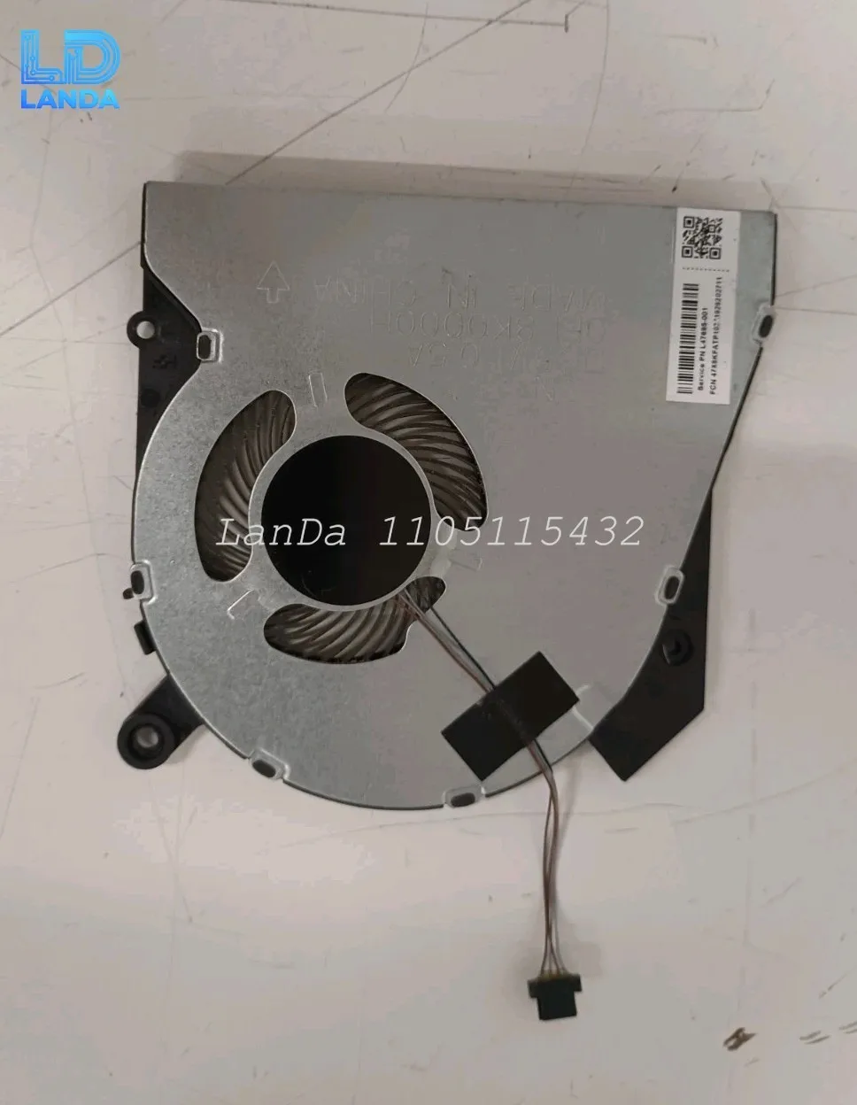 New For HP ProBook 450 G6 Fan & Heatsink -5v 0.5A L47695-001 L47696-001