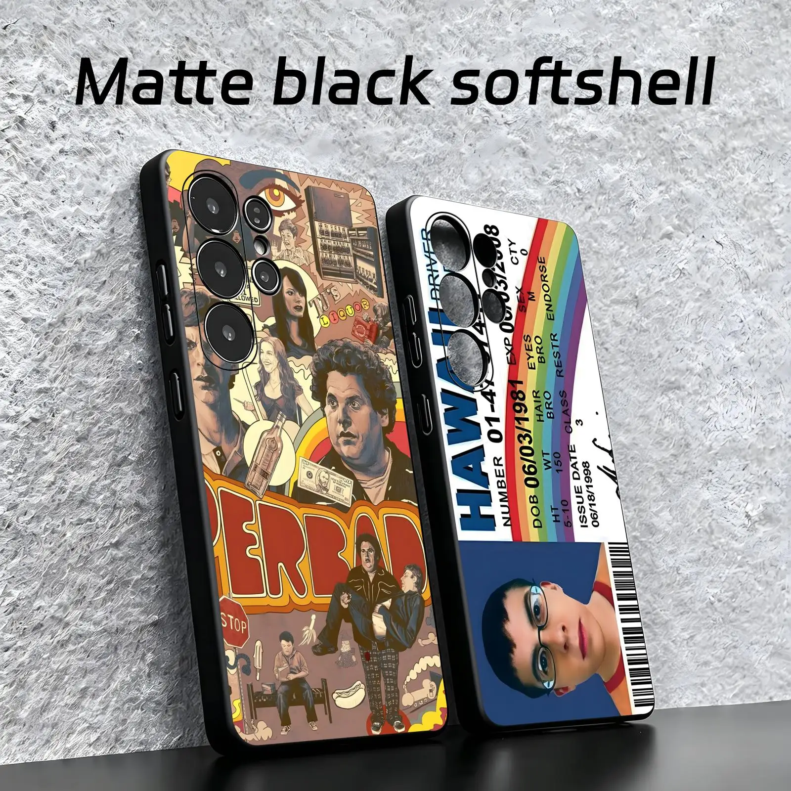 Mclovin Movie Superbad   Phone Case For Samsung S26 S25 S24 S23 S22 S21 S20 Ultra Note20 Soft black Shockproof Cover